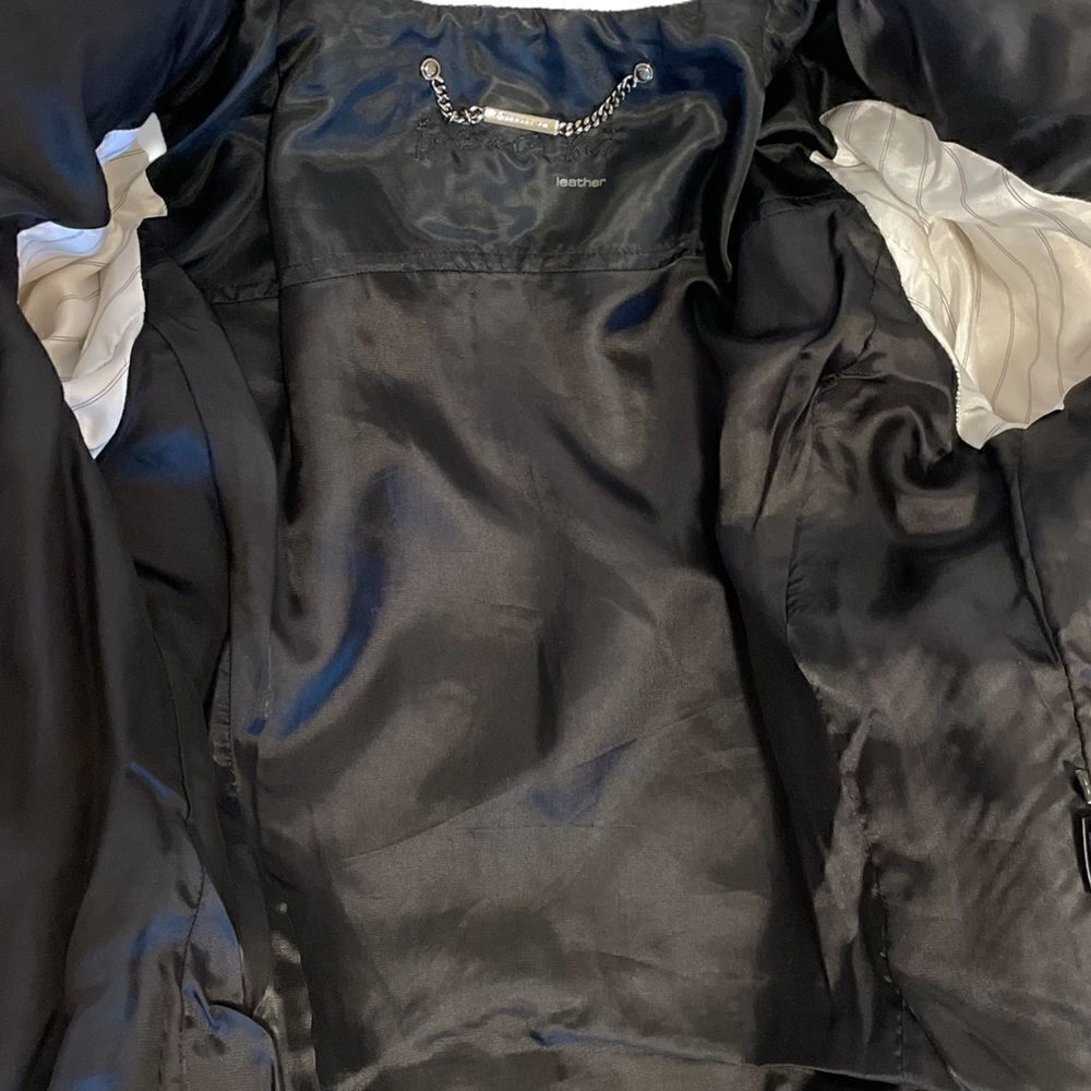Barbara Bui Leather MOTO-Jacket - Picture 11 of 13